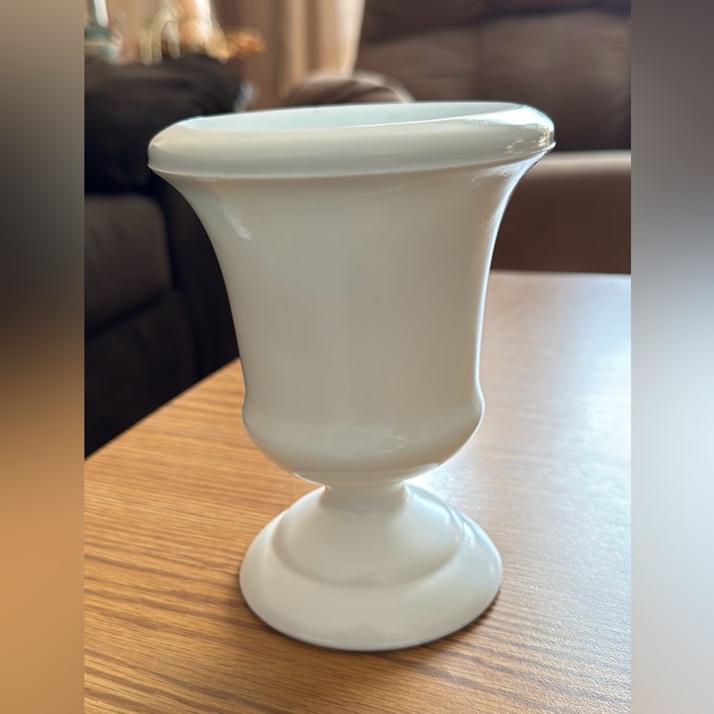 Napco Milk Glass Vase
